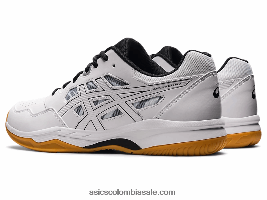 hombres Asics gel-renma blanco negro 20X82N1770