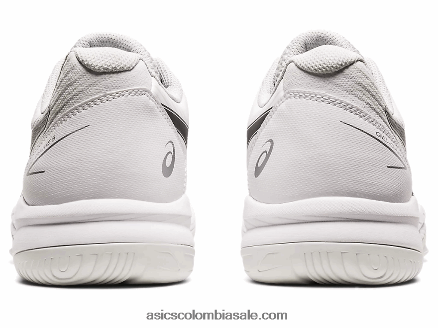 hombres Asics juego de gel 8 blanco negro 20X82N1944