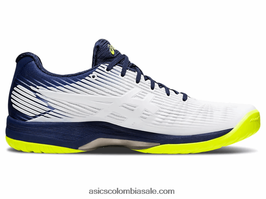 hombres Asics velocidad de solución ff blanco/chaquetón 20X82N2068
