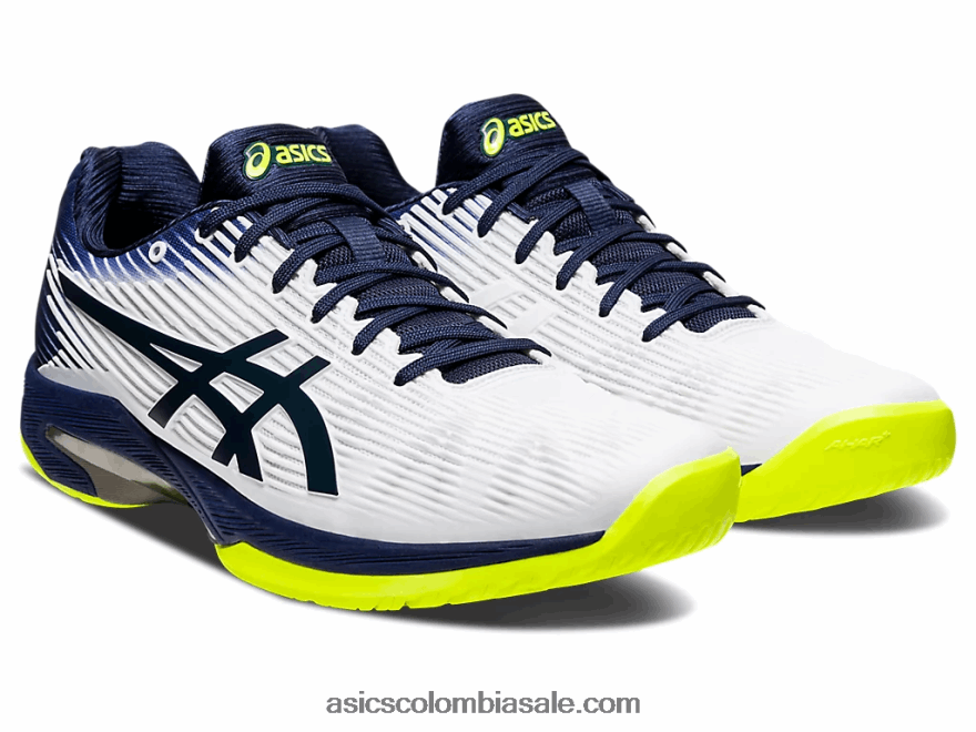 hombres Asics velocidad de solución ff blanco/chaquetón 20X82N2068