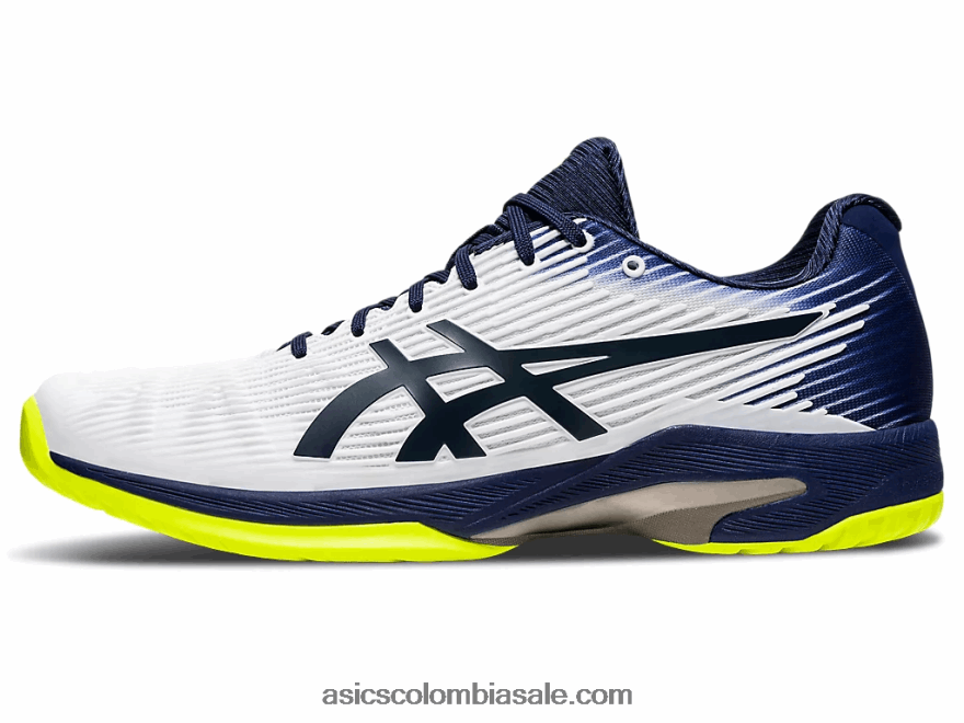 hombres Asics velocidad de solución ff blanco/chaquetón 20X82N2068