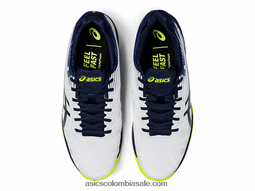 hombres Asics velocidad de solución ff blanco/chaquetón 20X82N2068
