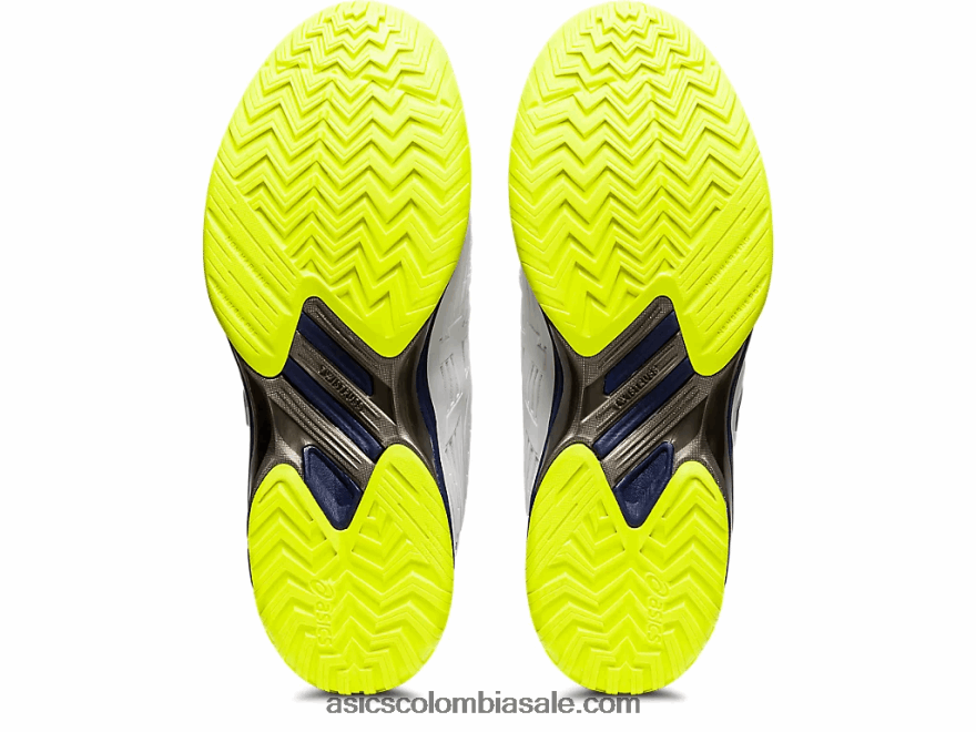 hombres Asics velocidad de solución ff blanco/chaquetón 20X82N2068