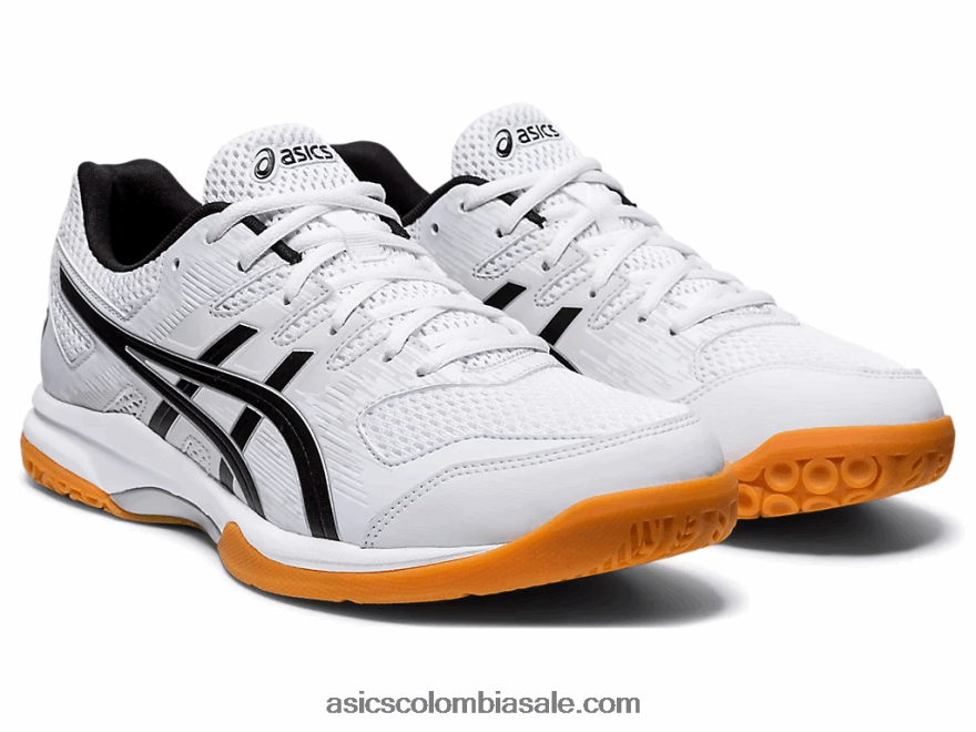 hombres Asics gel-más arriba blanco negro 20X82N2016