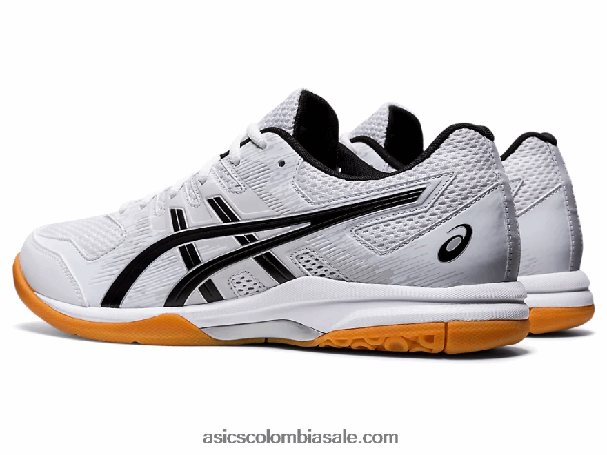 hombres Asics gel-más arriba blanco negro 20X82N2016