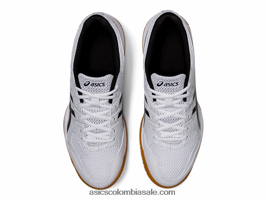 hombres Asics gel-más arriba blanco negro 20X82N2016