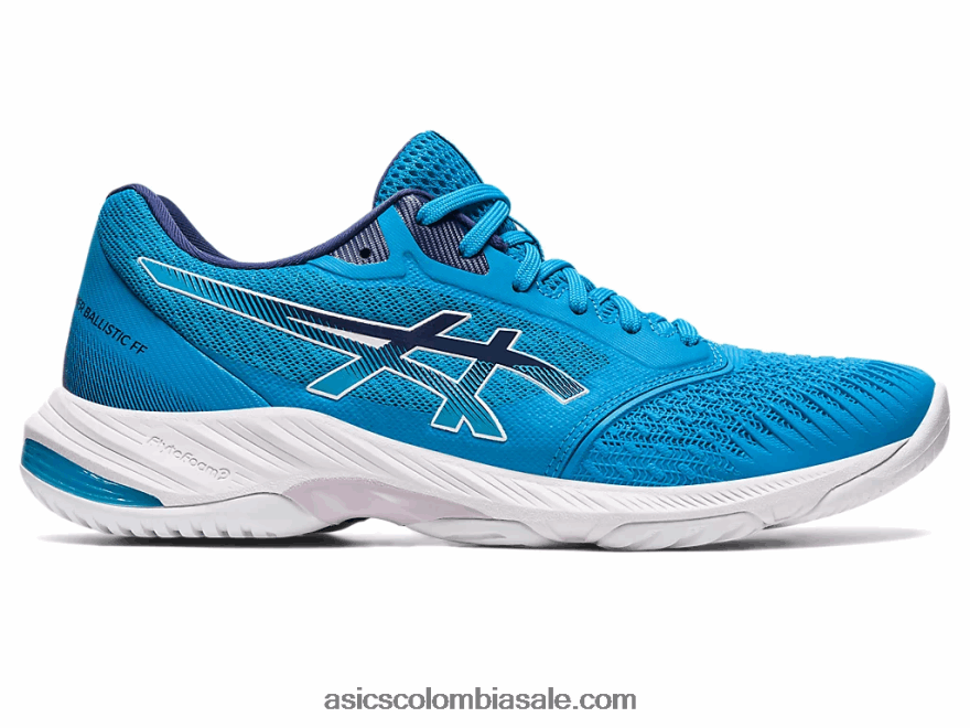 hombres Asics netburner balístico ff 3 azul isla/azul índigo 20X82N531