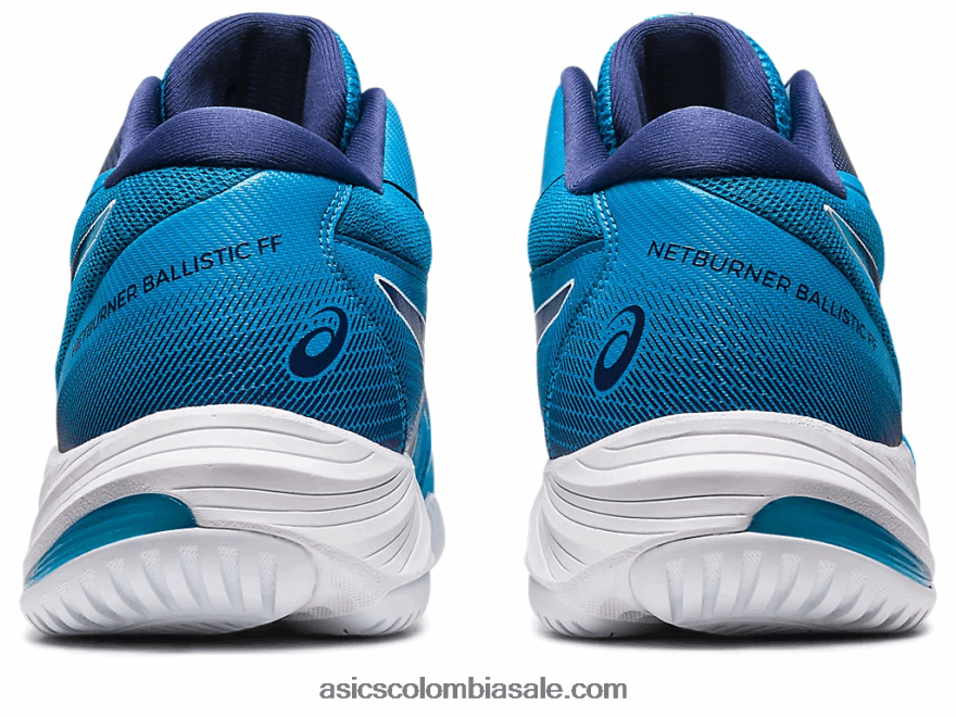 hombres Asics netburner balístico ff mt 3 azul isla/azul índigo 20X82N558