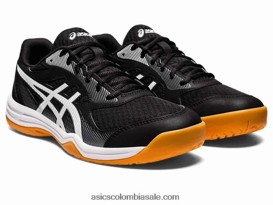 hombres Asics upcourt 5 blanco negro 20X82N1200