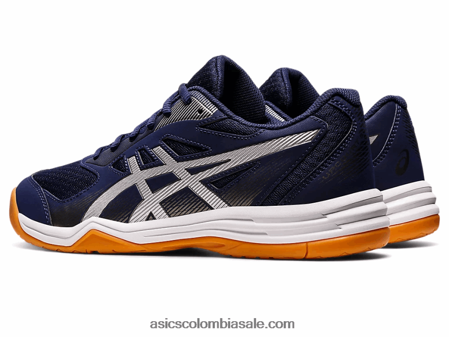hombres Asics upcourt 5 chaquetón/plata pura 20X82N1157