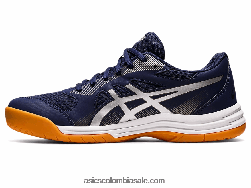 hombres Asics upcourt 5 chaquetón/plata pura 20X82N1157