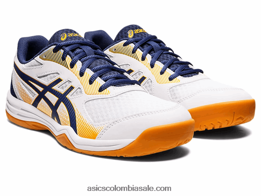 hombres Asics upcourt 5 océano blanco/profundo 20X82N1158