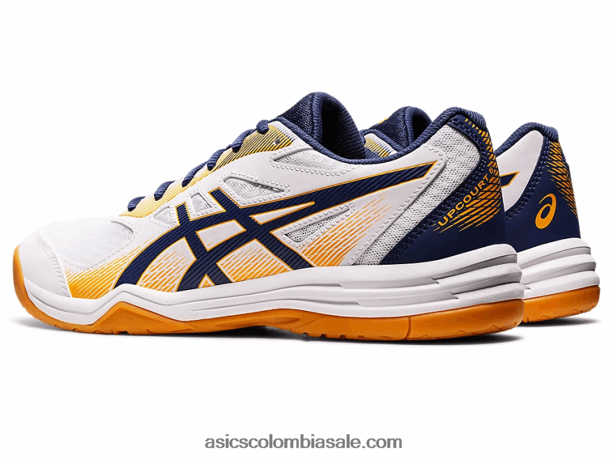 hombres Asics upcourt 5 océano blanco/profundo 20X82N1158