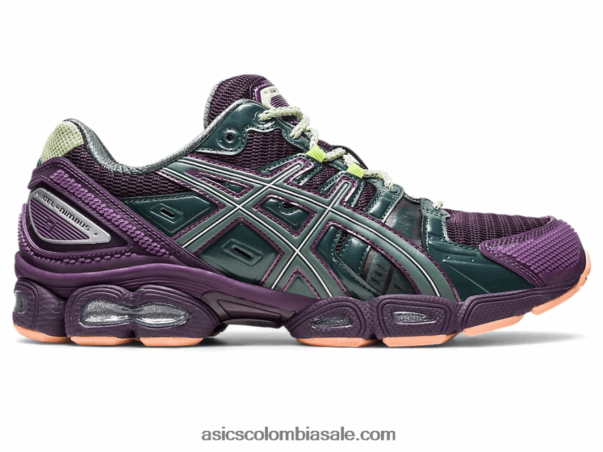 hombres Asics cerebro muerto x gel-nimbus 9 solanáceas/corona de laurel 20X82N154