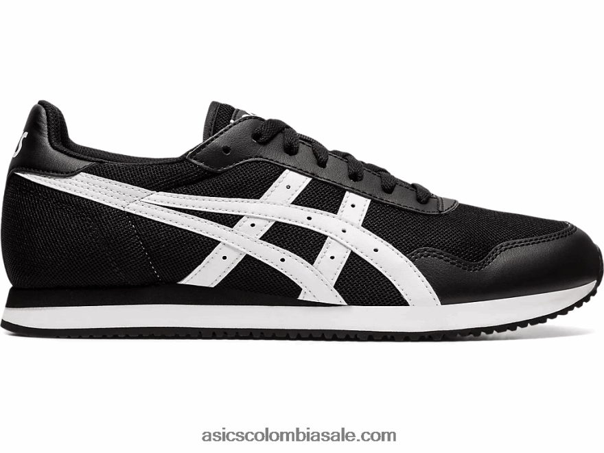 hombres Asics corredor de tigre blanco negro 20X82N2107