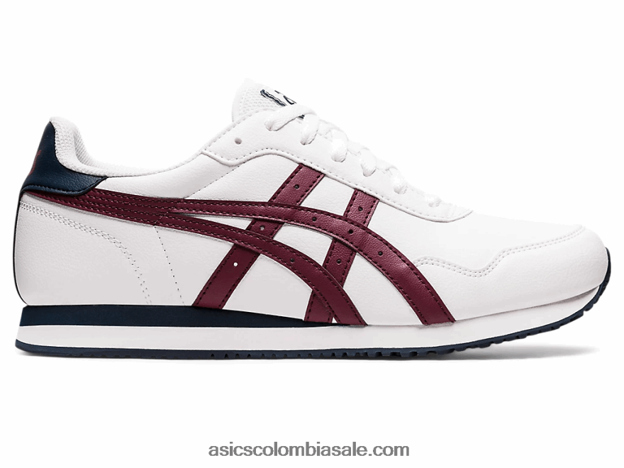 hombres Asics corredor de tigre blanco/rosa 20X82N1072