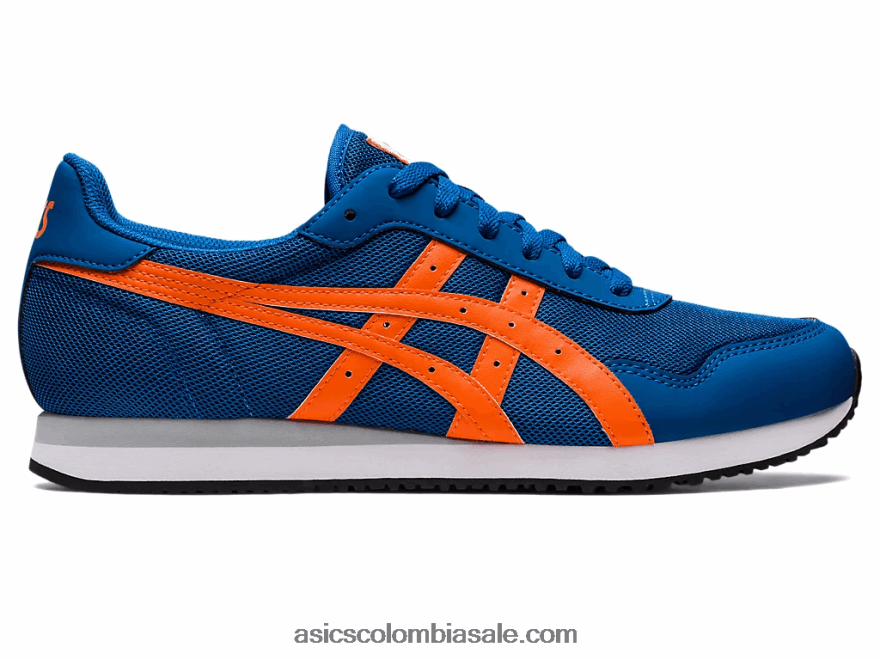 hombres Asics corredor de tigre unidad de lago/habanero 20X82N1187