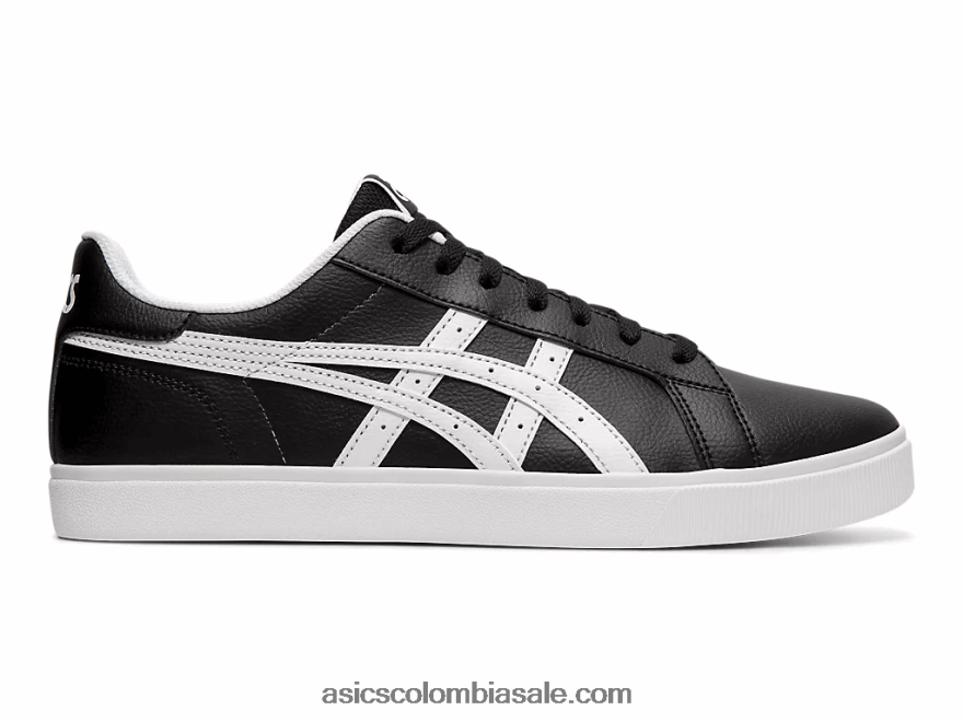 hombres Asics ct clásico blanco negro 20X82N2116