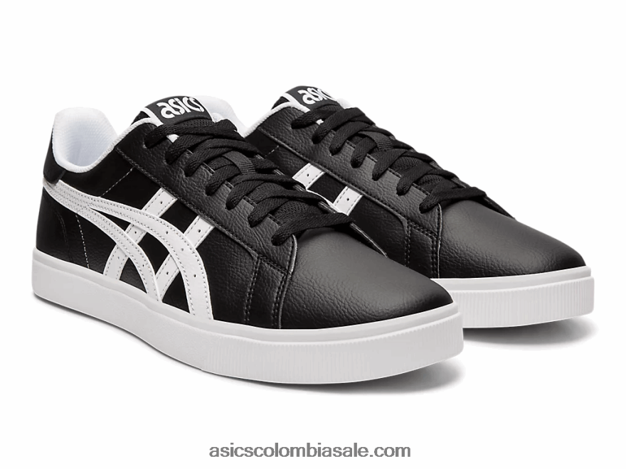 hombres Asics ct clásico blanco negro 20X82N2116