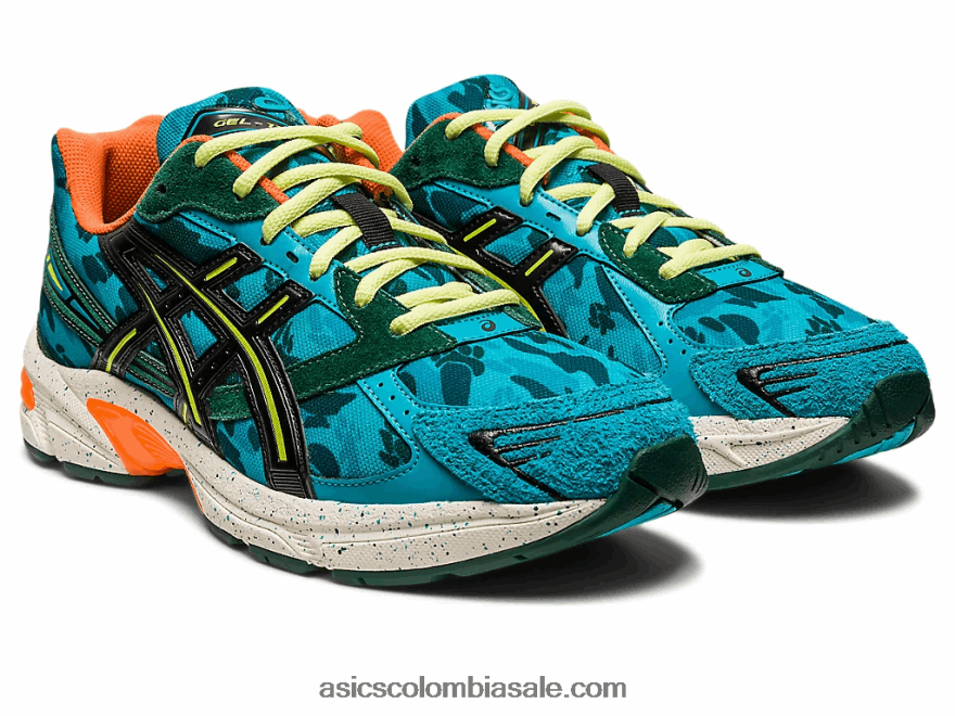 hombres Asics gel-1130 laguna/negro 20X82N1299