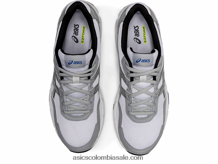 hombres Asics gel-jog mc blanco negro 20X82N1577