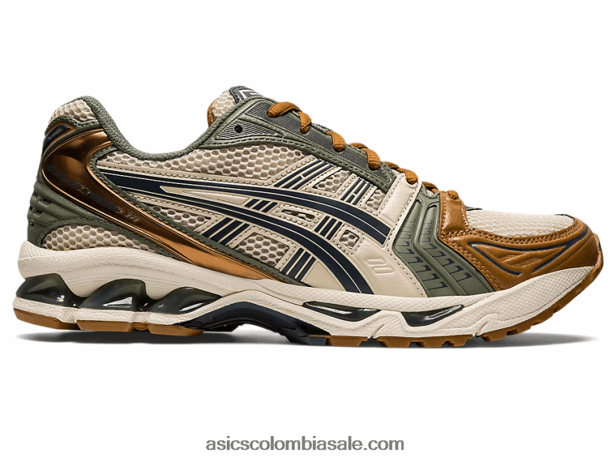 hombres Asics gel-kayano 14 vainilla/asfalto 20X82N983