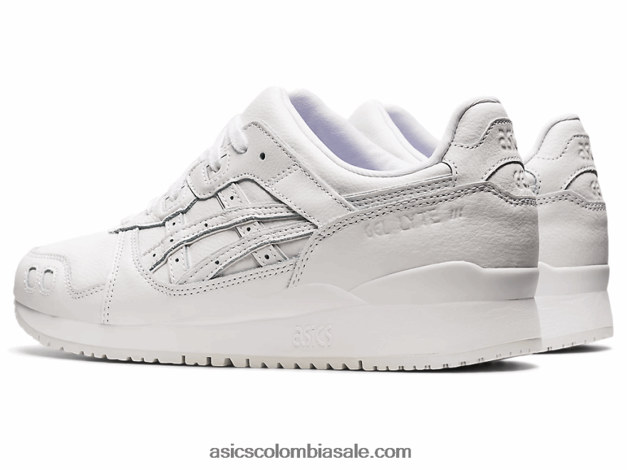 hombres Asics gel-lyte iii og blanco 20X82N1657