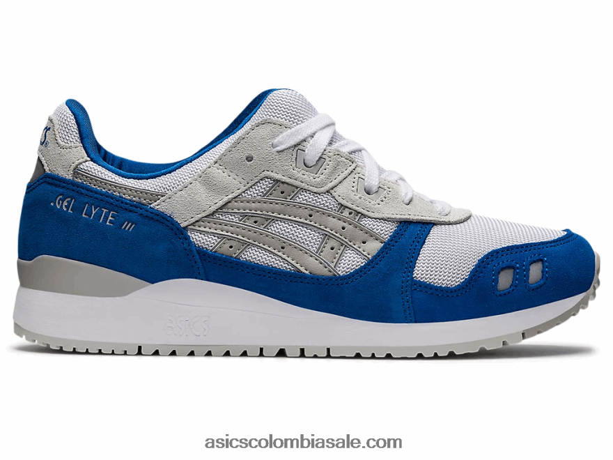 hombres Asics gel-lyte iii og blanco/gris ostra 20X82N1145