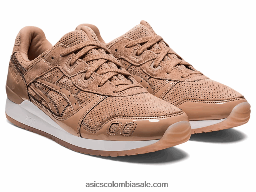 hombres Asics gel-lyte iii og estepa polvorienta/estepa polvorienta 20X82N977