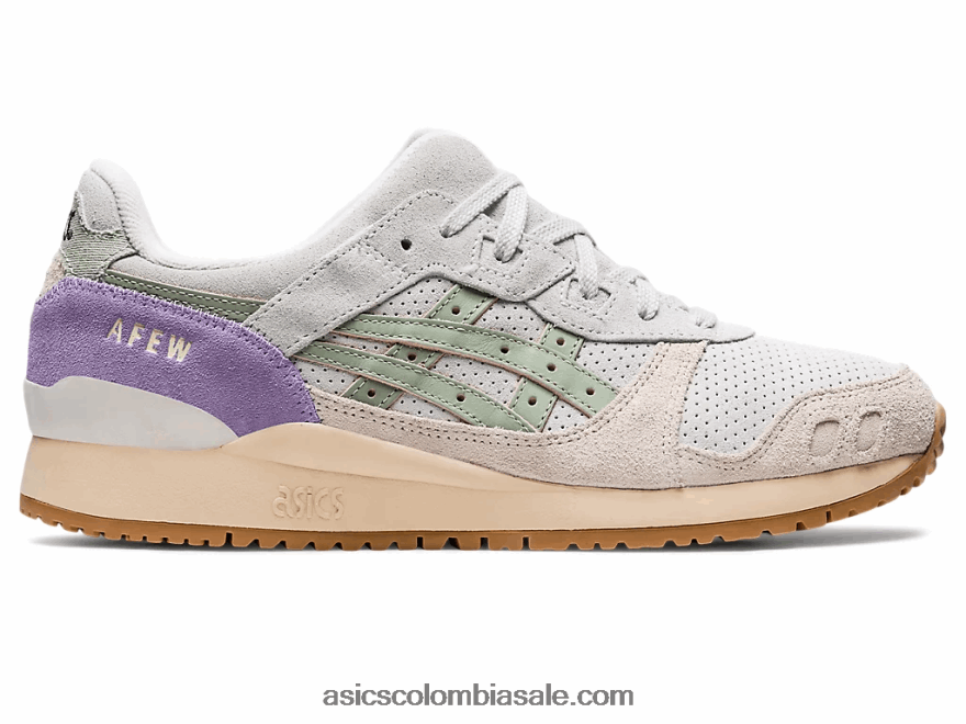 hombres Asics gel-lyte iii og sombra polar/algas marinas 20X82N1301