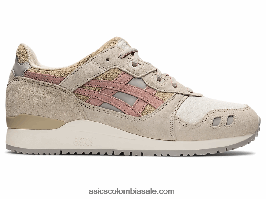 hombres Asics gel-lyte iii y gtx gris humo/masilla 20X82N1229