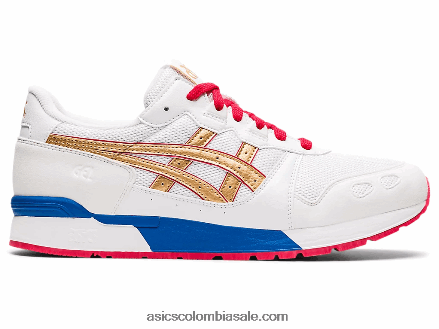 hombres Asics gel-lyte oro blanco/puro 20X82N1744