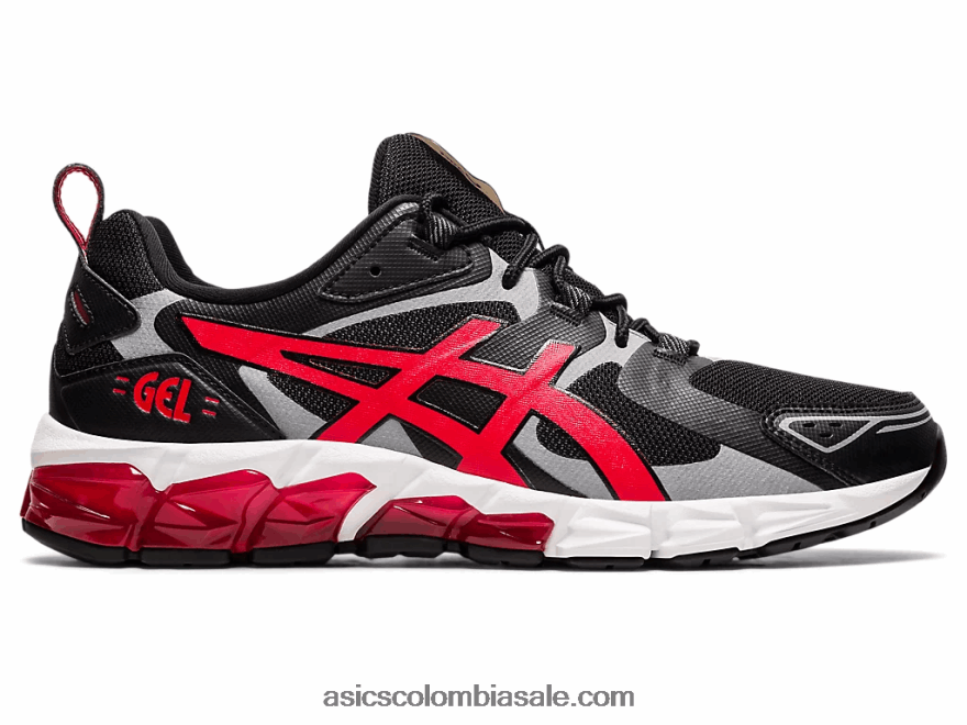 hombres Asics gel-quantum 180 negro/rojo clásico 20X82N1959