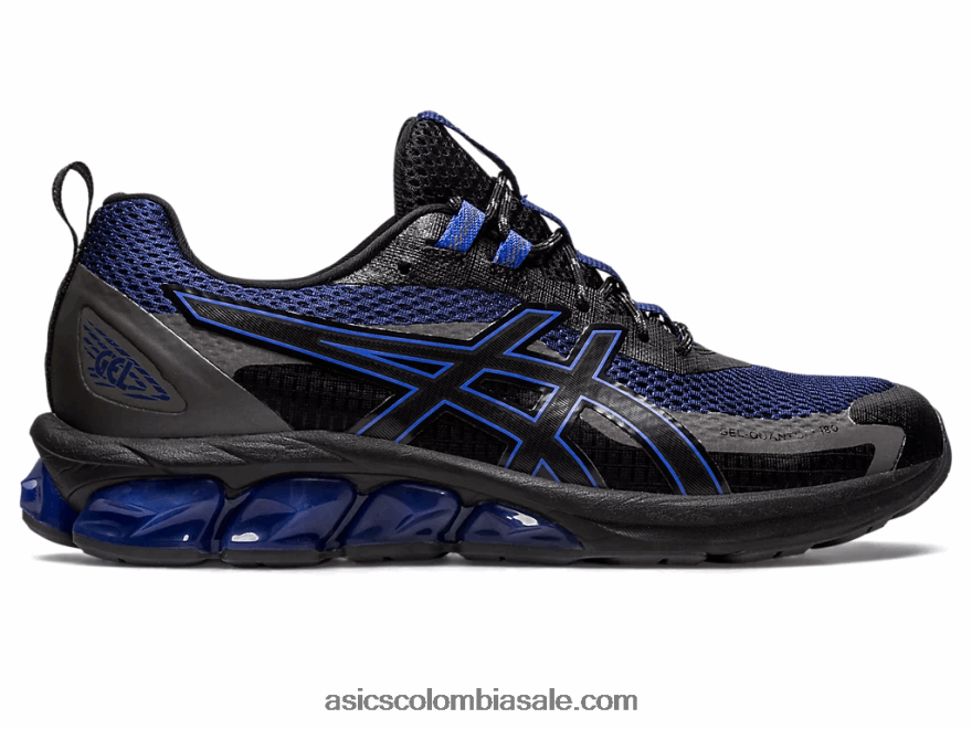 hombres Asics gel-quantum 180 vii azul índigo/negro 20X82N612