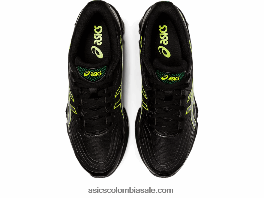 hombres Asics gel-quantum 360 vii negro/amarillo de seguridad 20X82N965