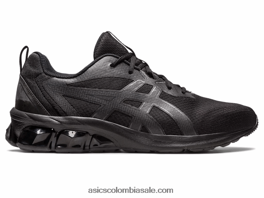 hombres Asics gel-quantum 90 iv negro/gris grafito 20X82N91