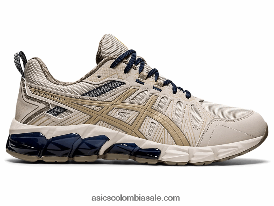 hombres Asics gel-ventura 180 crepé gris humo/madera 20X82N1873