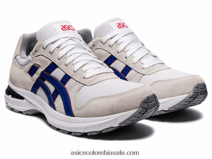 hombres Asics gt-ii 2000 blanco azul 20X82N1828