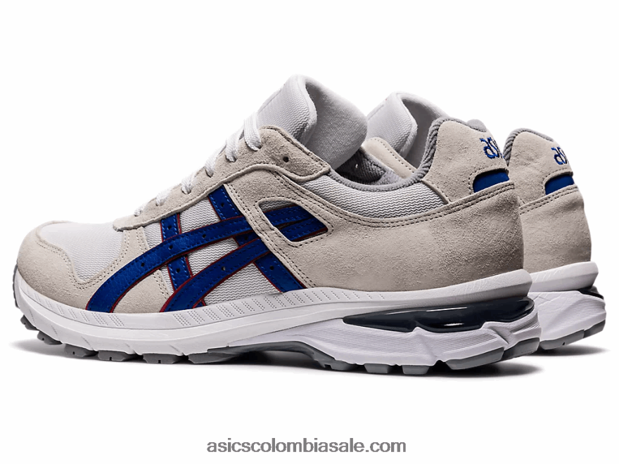hombres Asics gt-ii 2000 blanco azul 20X82N1828