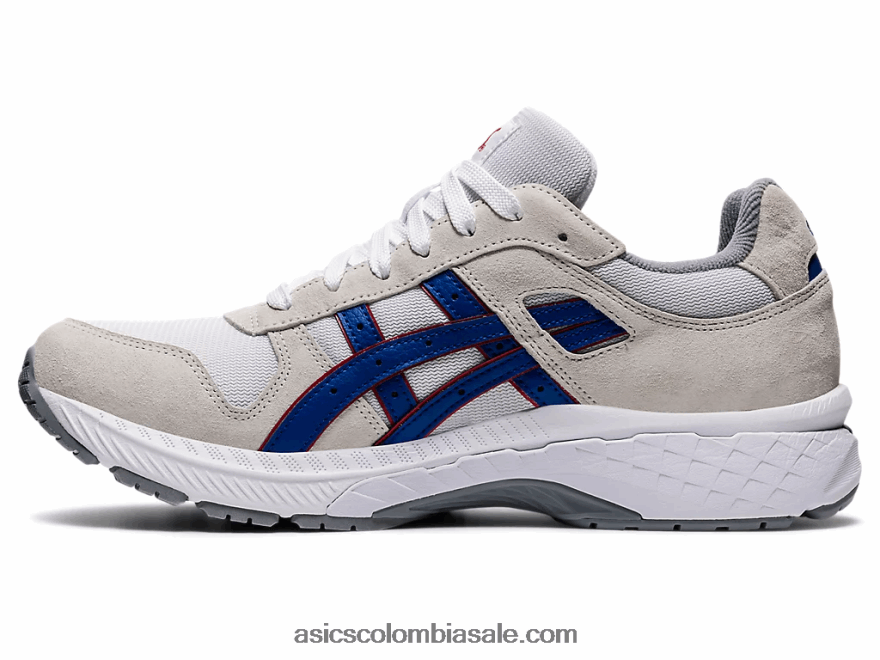 hombres Asics gt-ii 2000 blanco azul 20X82N1828