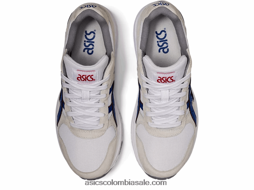 hombres Asics gt-ii 2000 blanco azul 20X82N1828