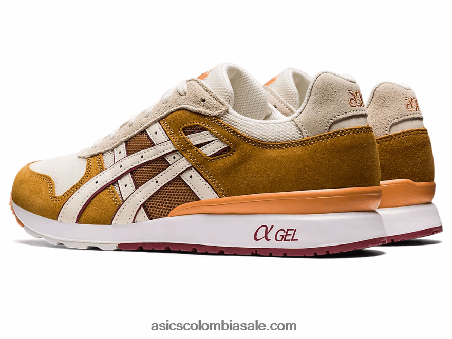 hombres Asics gt-ii caramelo/crema 20X82N985