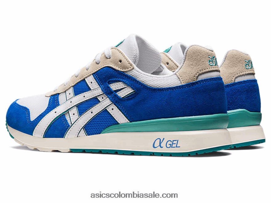 hombres Asics gt-ii costa azul/blanco 20X82N980