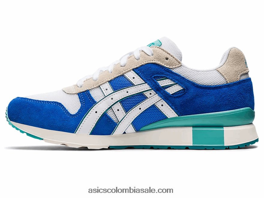 hombres Asics gt-ii costa azul/blanco 20X82N980