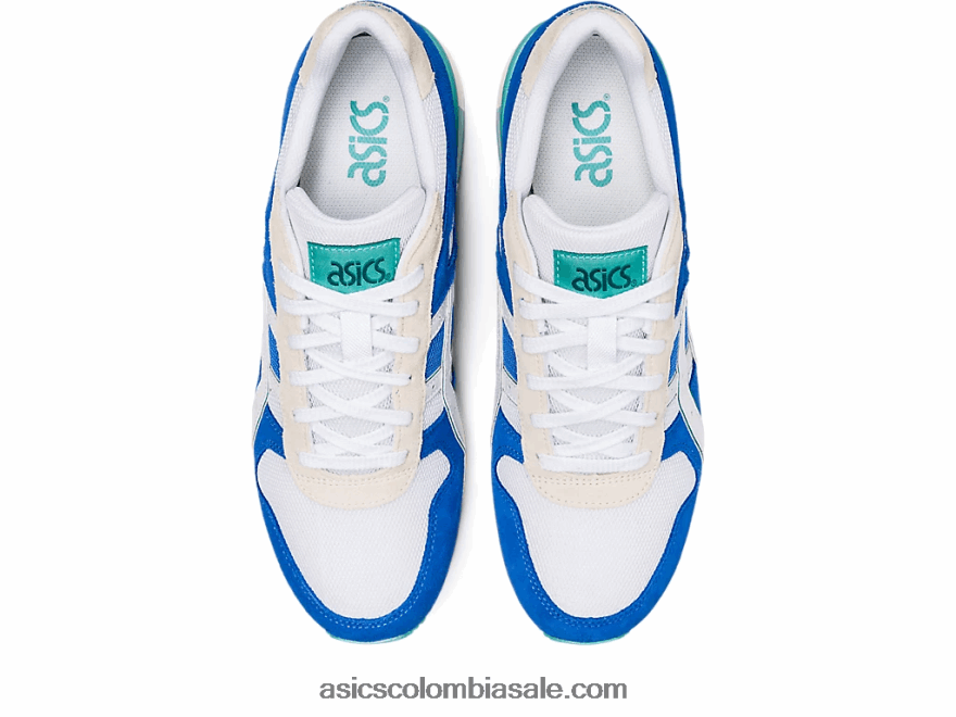 hombres Asics gt-ii costa azul/blanco 20X82N980