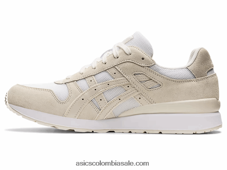 hombres Asics gt-ii crema/gris humo 20X82N1752