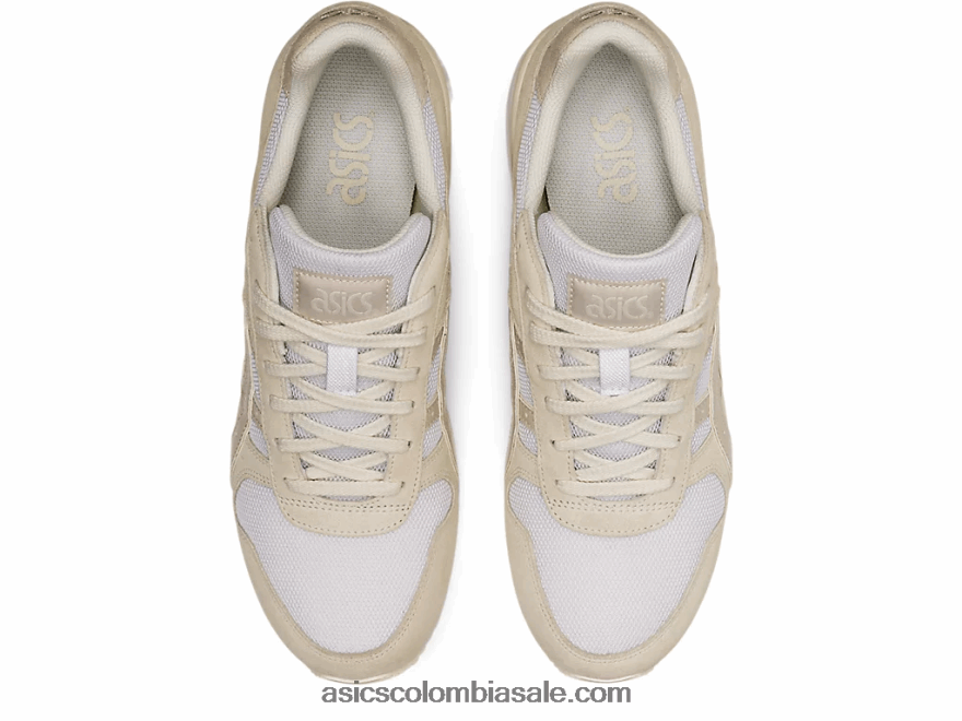 hombres Asics gt-ii crema/gris humo 20X82N1752