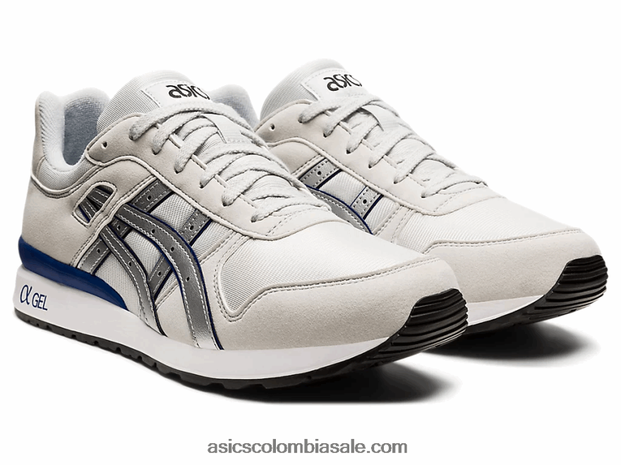 hombres Asics gt-ii gris glaciar/azul 20X82N1748