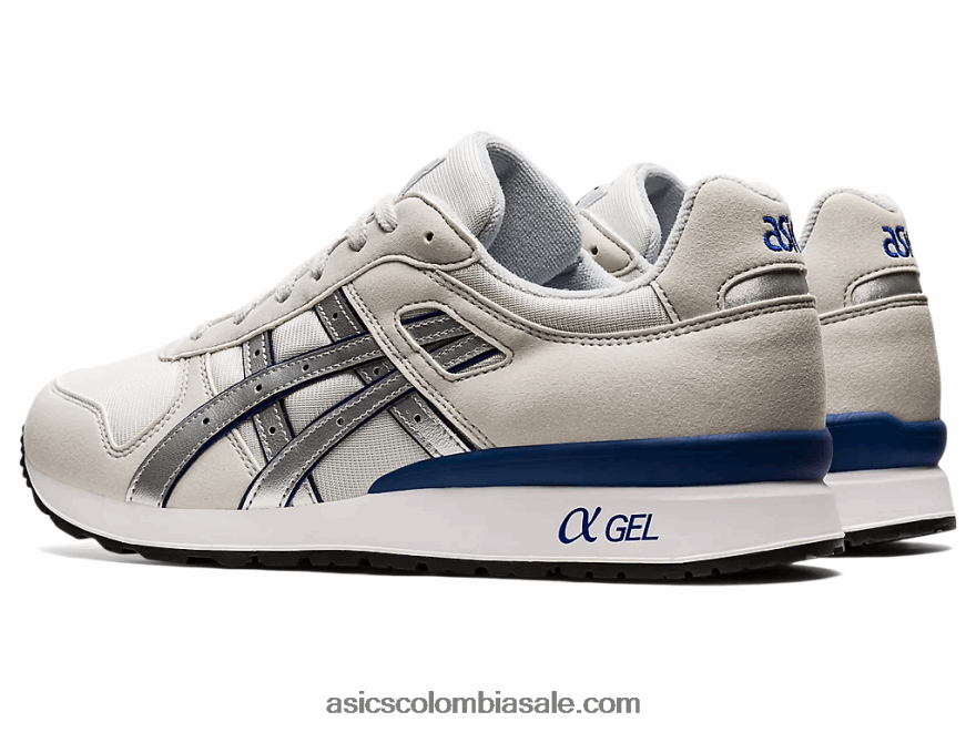 hombres Asics gt-ii gris glaciar/azul 20X82N1748