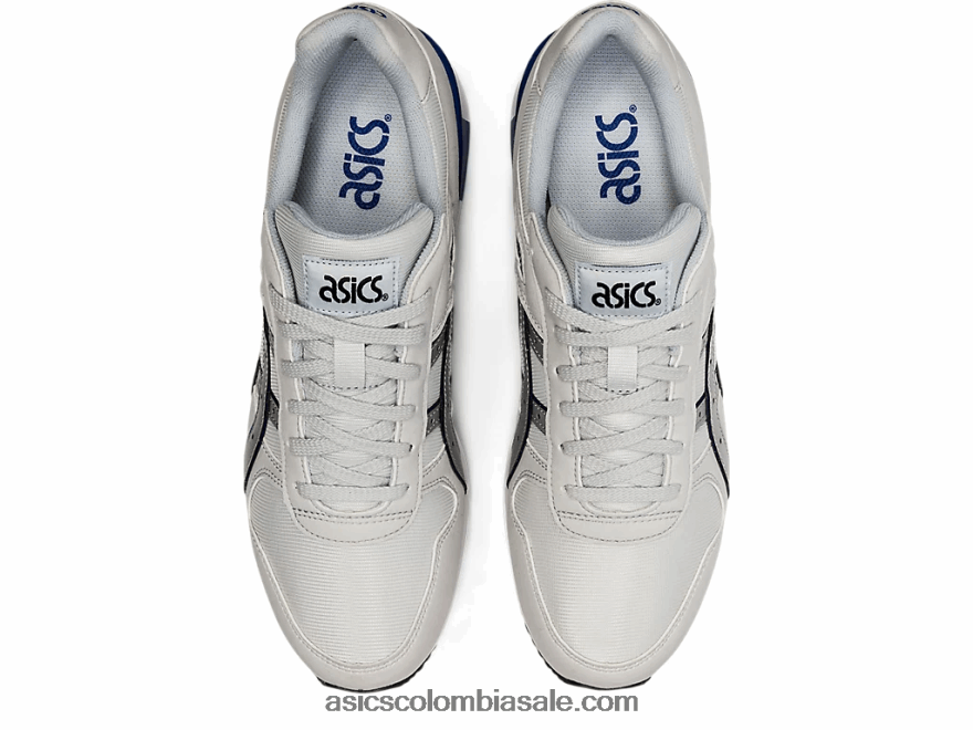 hombres Asics gt-ii gris glaciar/azul 20X82N1748